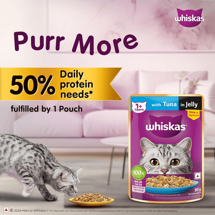 Whiskas Tuna in Jelly Cat Wet Food