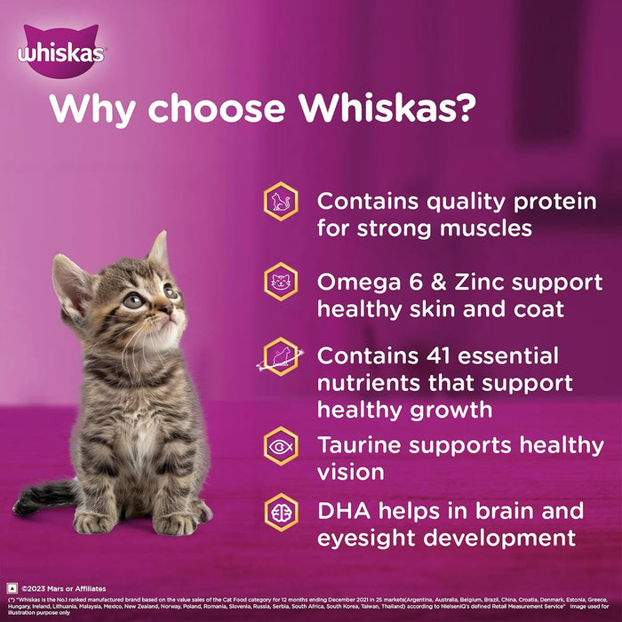 Whiskas Junior Kitten Tuna in Jelly Wet Food