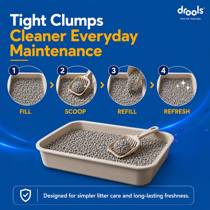 Drools Clumping Lavender Fragrance Cat Litter for Cat