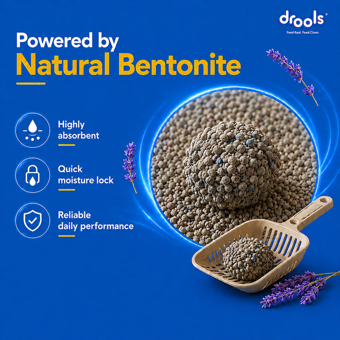Drools Clumping Lavender Fragrance Cat Litter for Cat