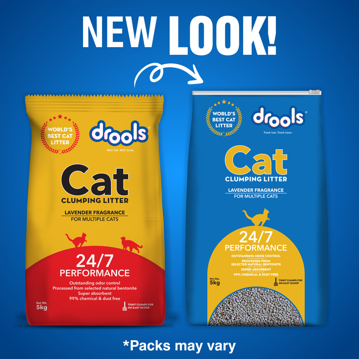Drools Clumping Lavender Fragrance Cat Litter for Cat