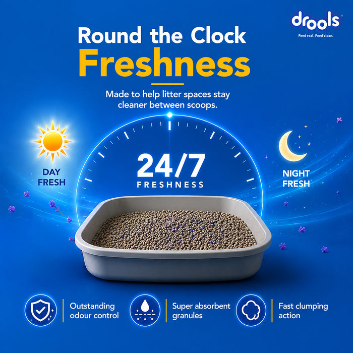 Drools Clumping Lavender Fragrance Cat Litter for Cat