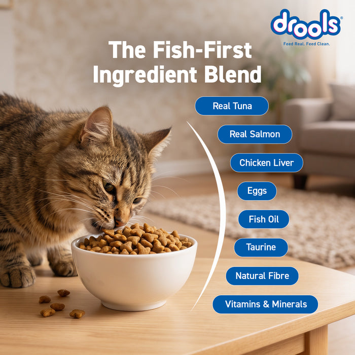 Drools Tuna and Salmon Adult Food for Cat