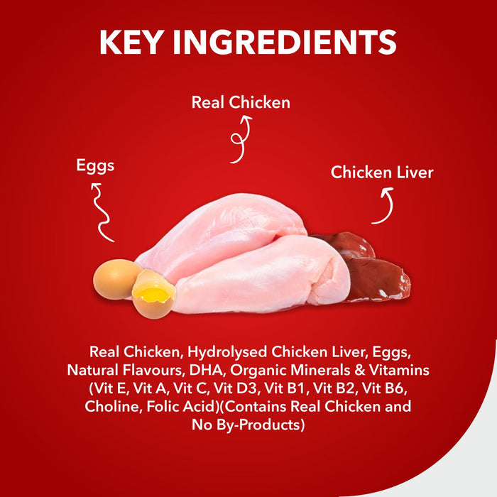 Drools Absolute Pill Sausage Treats with Real Chicken for Dogs and Cats