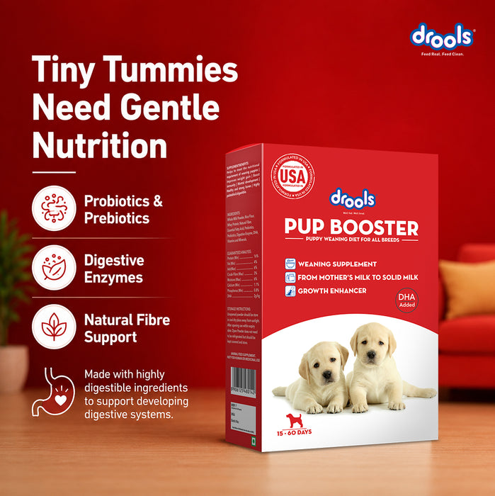 Drools Pup Booster Puppy Weaning Diet for Dog