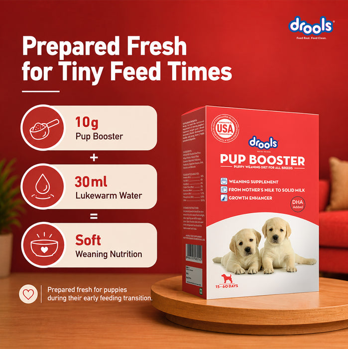 Drools Pup Booster Puppy Weaning Diet for Dog