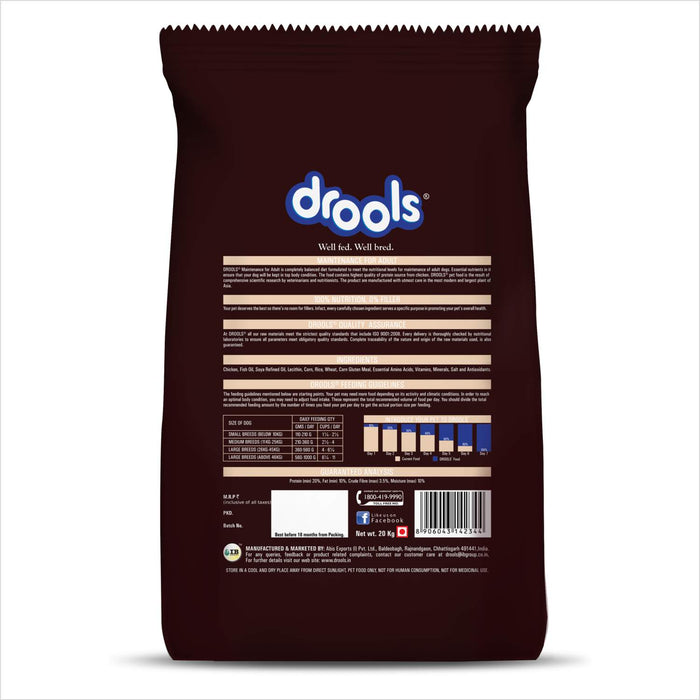 Drools Maintenance Food for Dog