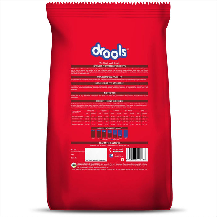 Drools Optimum Performance Puppy Food for Dog