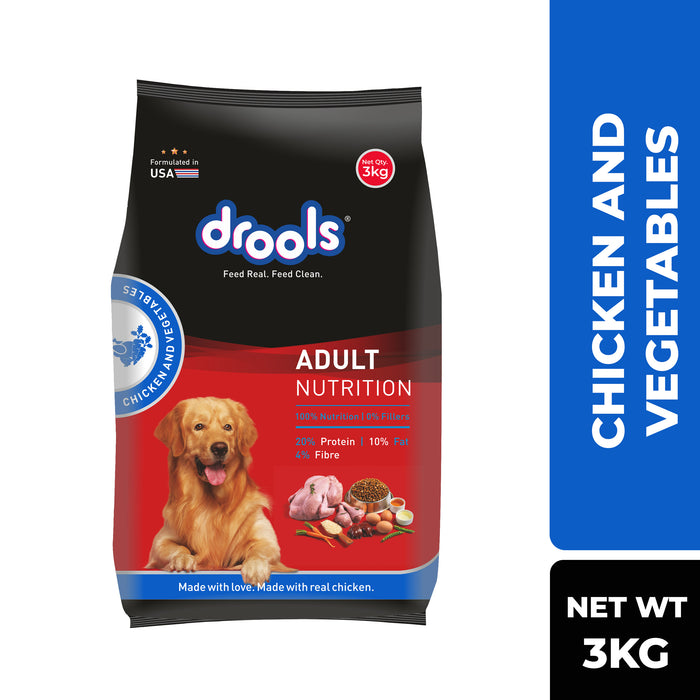Drools Adult Dry Dog Food Chicken and Veg for Dog