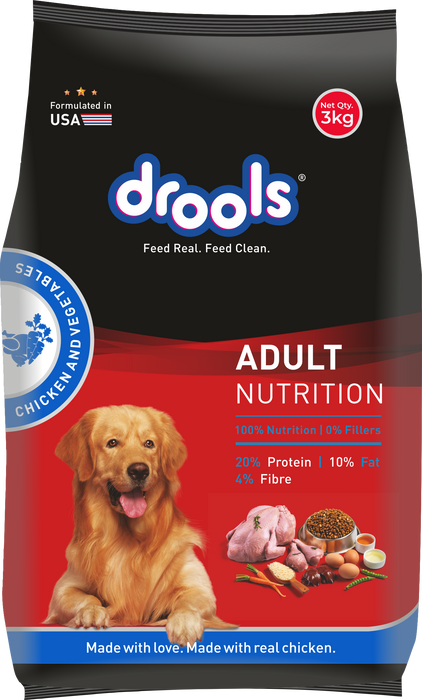 Drools Adult Dry Dog Food Chicken and Veg for Dog