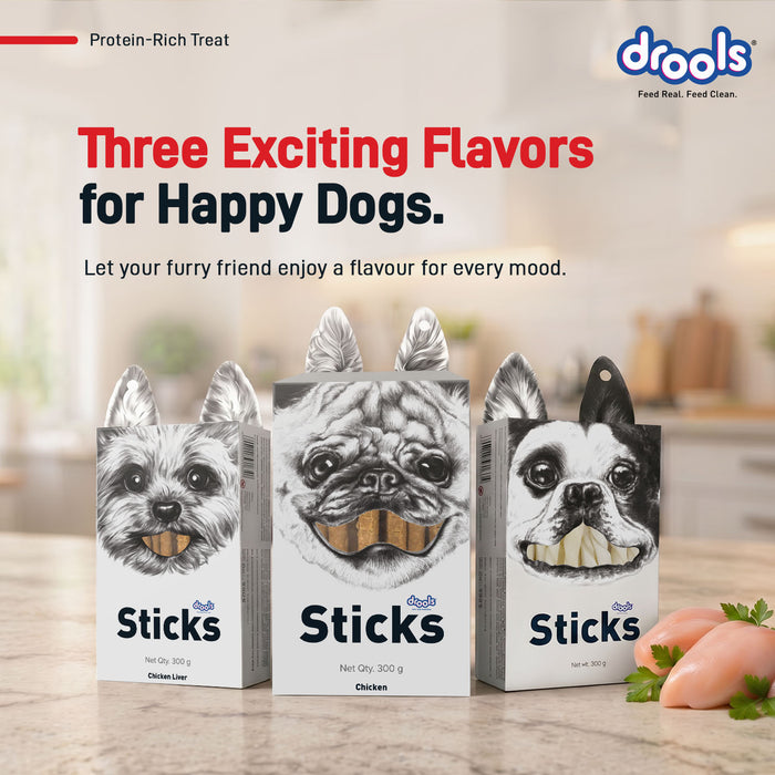 Drools Chicken Sticks Treats for Dog