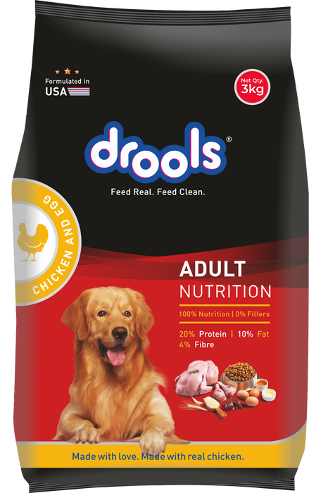 Drools Chicken and Egg Adult Dry Dog Food for Dog