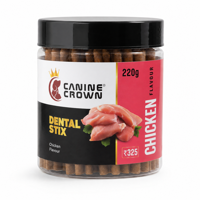 Canine Crown Chicken Dental Stix for Dogs
