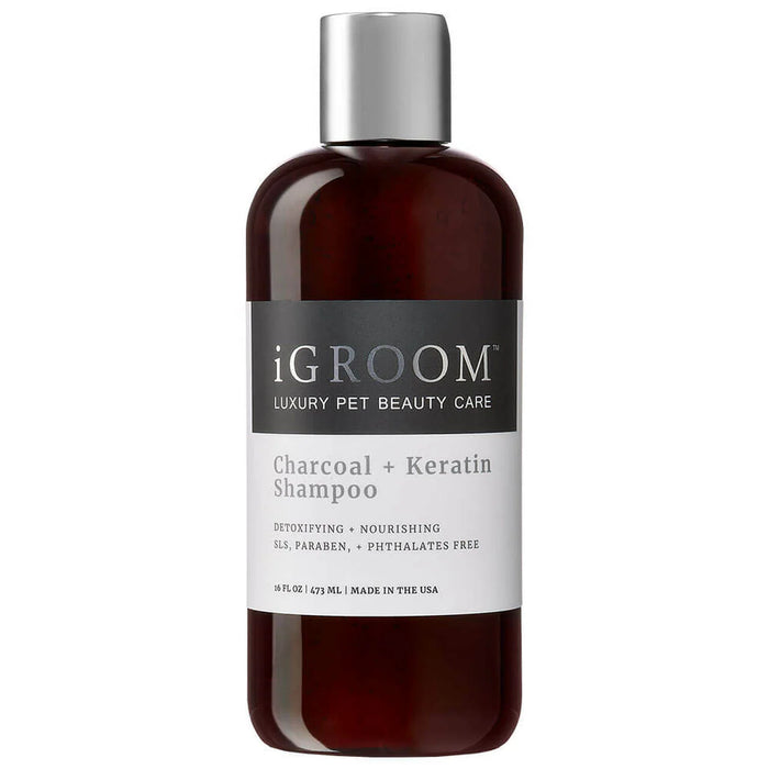 iGroom Charcoal + Keratin Pet Shampoo