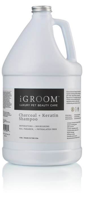 iGroom Charcoal + Keratin Pet Shampoo