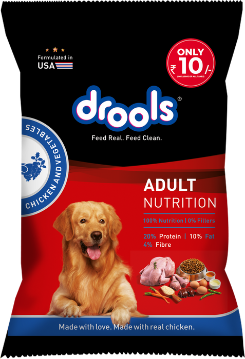 Drools Adult Dry Dog Food Chicken and Veg for Dog
