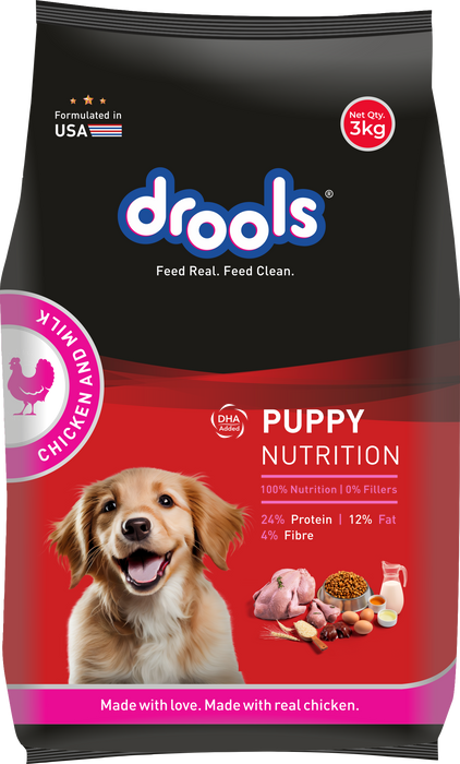 Drools Chicken and Milk Puppy Food for Dog