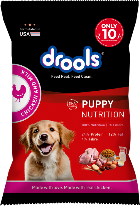Drools Chicken and Milk Puppy Food for Dog