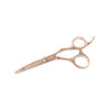 Chris Christensen Adalynn Rose Curved Shears for Dogs front view