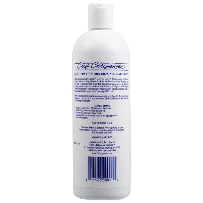 Day to Day Moisturizing Conditioner by Chris Christensen, dog conditioner for dry, damaged coats