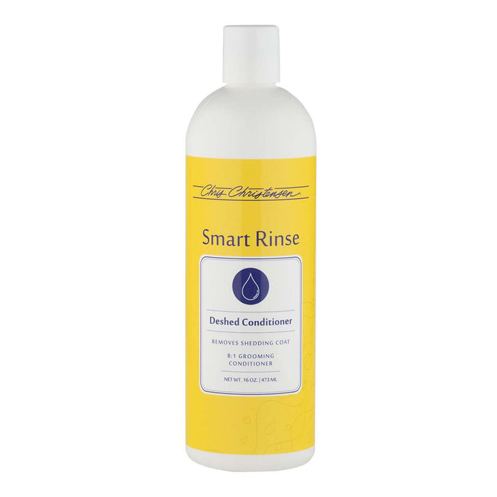 Chris Christensen Smart Rinse De-Shed Conditioner for Dogs and Cats bottle front view