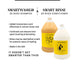 Chris Christensen Smart Wash50 De-Shed Shampoo for Dogs and Cats bottle label