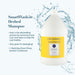 Chris Christensen Smart Wash50 De-Shed Shampoo for Dogs and Cats shampoo bottle close-up