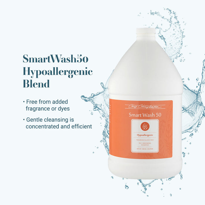 Chris Christensen Smart Wash50 Hypoallergenic Blend Shampoo for Dog