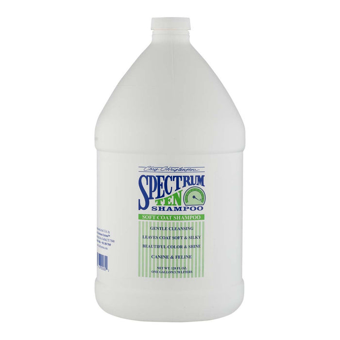 Chris Christensen Spectrum Ten Soft Coat Shampoo for Dogs and Cats