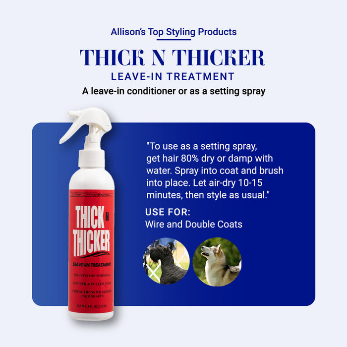 Chris Christensen Thick N Thicker Leave-In Treatment for Dog