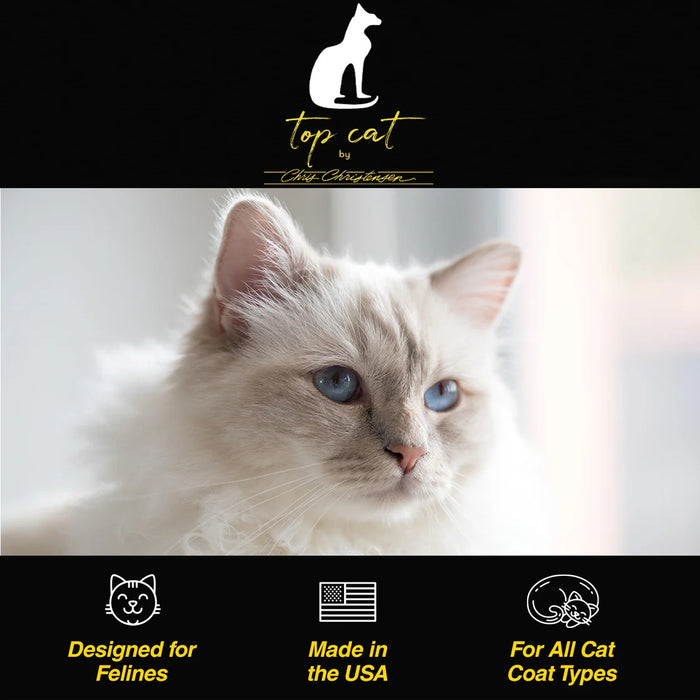Chris Christensen Top Cat Clarifying Shampoo for Cats product packaging
