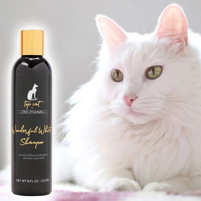 Chris Christensen Top Cat Wonderful White Shampoo for Cat