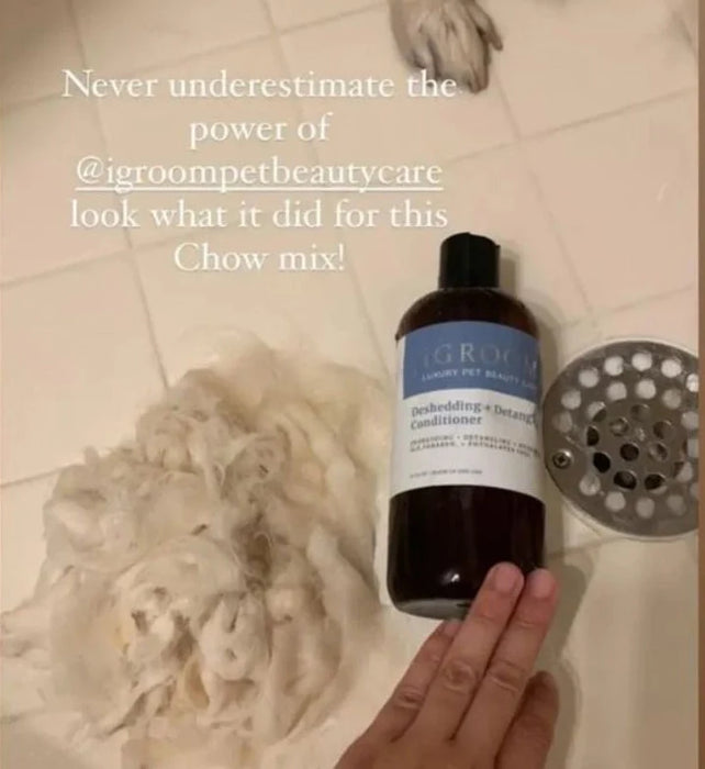 iGroom Deshedding + Detangling Pet Conditioner