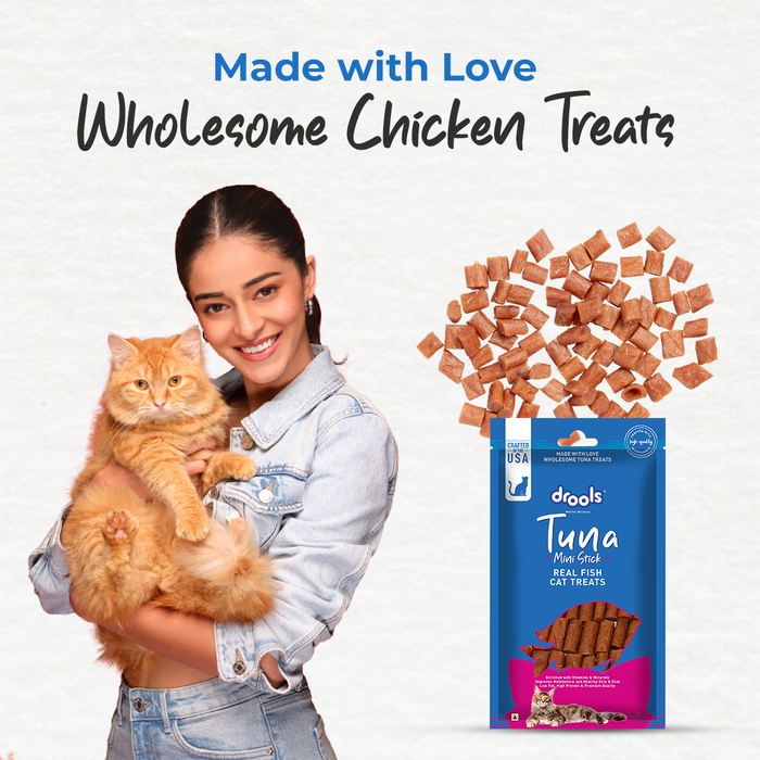 Drools Tuna Mini Sticks Treats for Cat