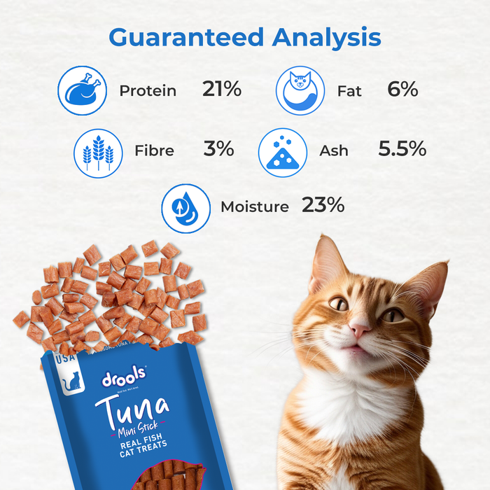 Drools Tuna Mini Sticks Treats for Cat
