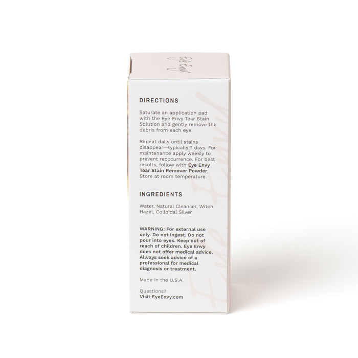 Eye Envy Tear Stain Cleaning Solution for Dogs
