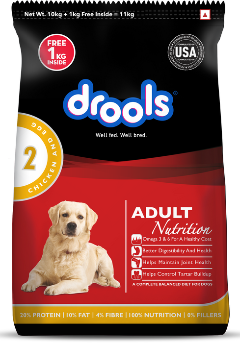 Drools Chicken and Egg Adult Dry Dog Food for Dog