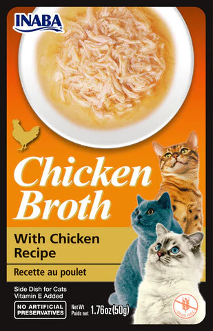 Inaba Chicken Broth with Chicken Recipe cat wet food