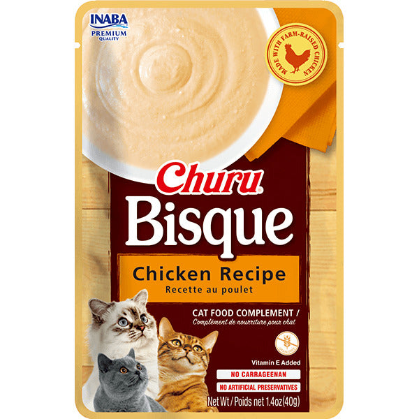 Inaba Churu Bisque Chicken Recipe cat treat