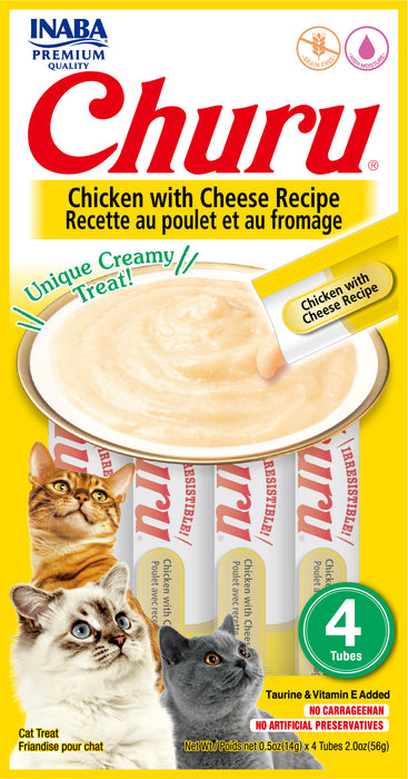 Inaba Churu Chicken with Cheese Recipe cat treat