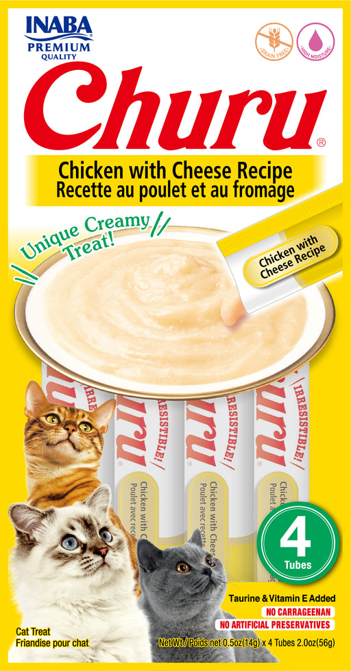 Inaba Churu Chicken with Cheese Recipe cat treat