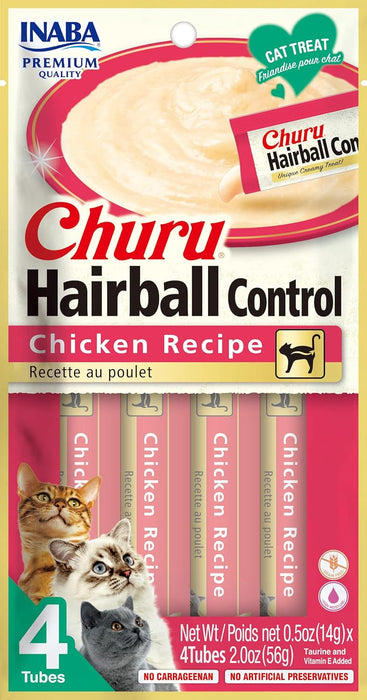 Inaba Churu For Hairball Chicken cat treat