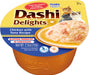 Inaba Dashi Delights Chicken with Tuna Recipe cat wet food