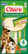 Inaba Dog Churu Chicken with Vegetables Recipe dog treat