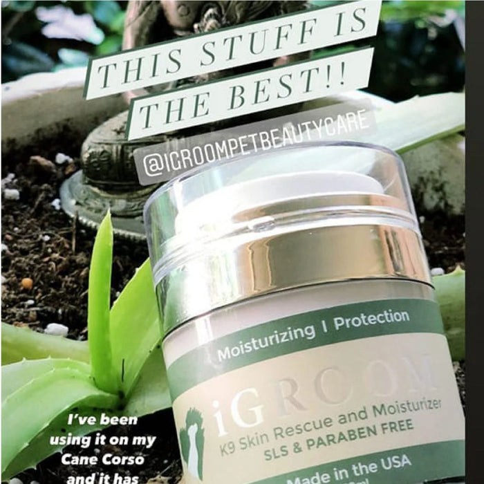 iGroom K9 Skin Rescue and Moisturizer Cream