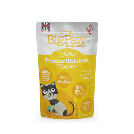 Little Big Paw Gourmet Tender Chicken Mousse for Cats