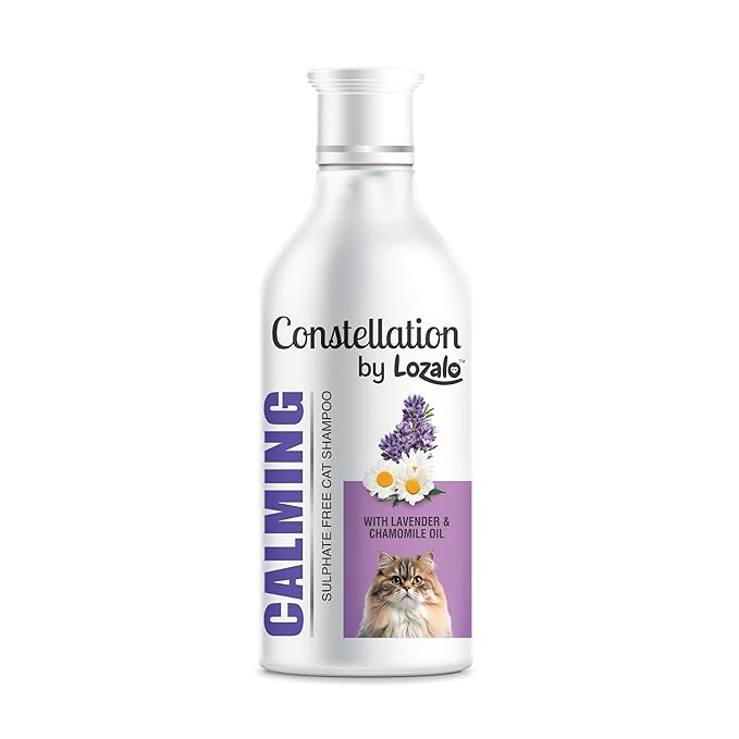 Lozalo Constellation Calming Lavender and Chamomile Shampoo for Cats