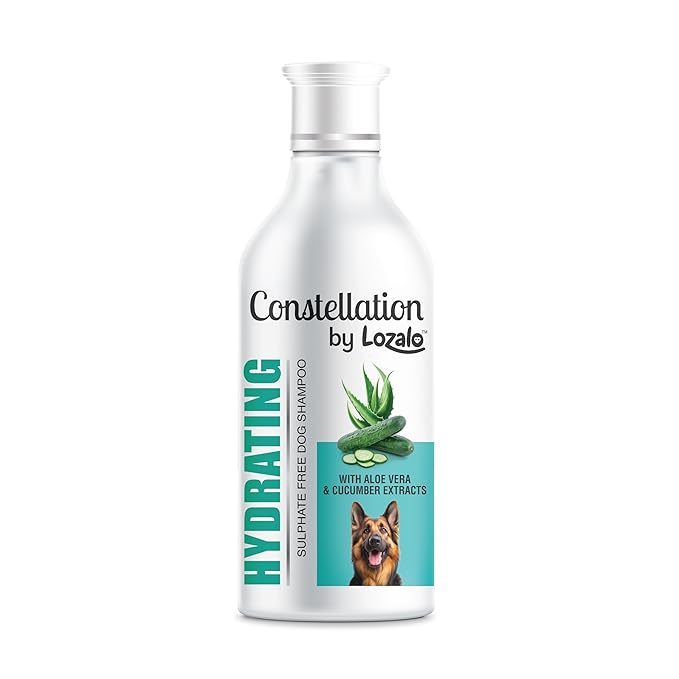Lozalo Constellation Hydrating Aloe vera and Cucumber Shampoo for Dogs