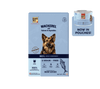 Brunos Wild Essentials Mackerel with Salmon and Vegetables in Gravy Grain Free Dog Wet Food