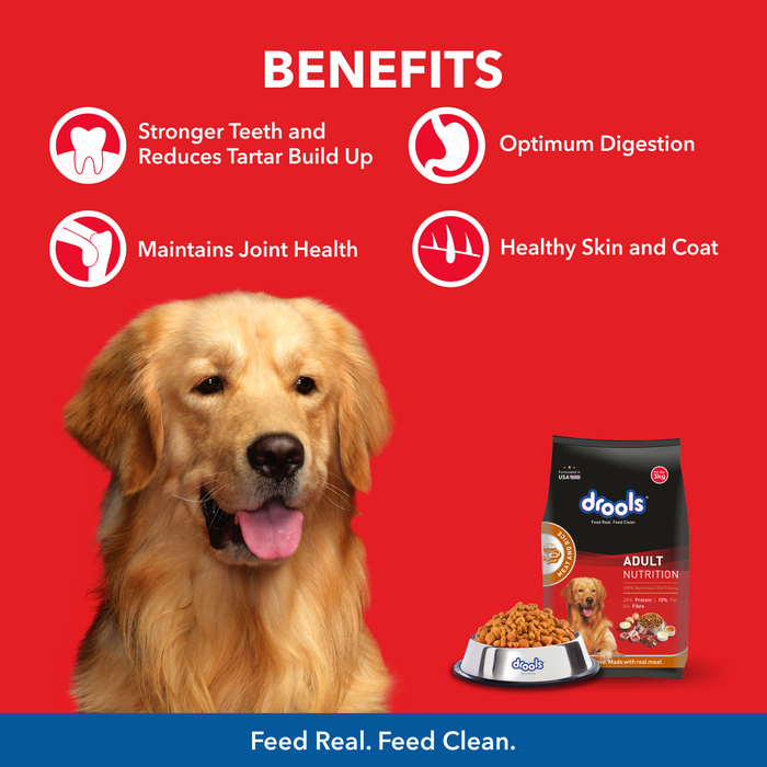 Drools Adult Nutrition Meat and Rice Food for Dog